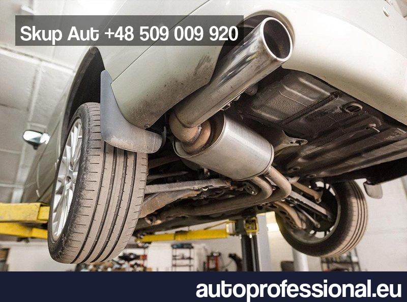 Czy na złomie przyjmują auto bez katalizatora?